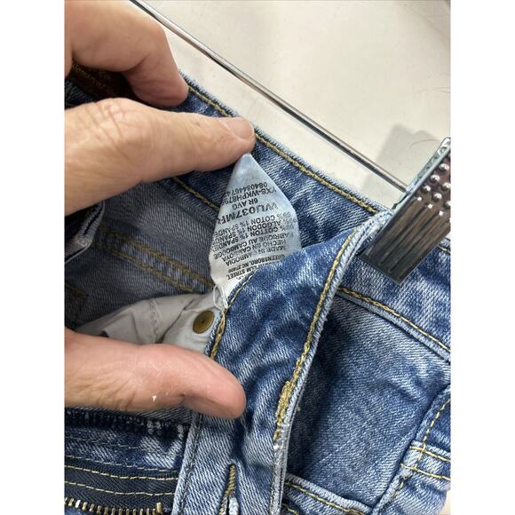 Wrangler Aura Jeans Women's 6R Denim Straight Cut Regular Rise Stretch‎ 32x31 - Picture 5 of 12